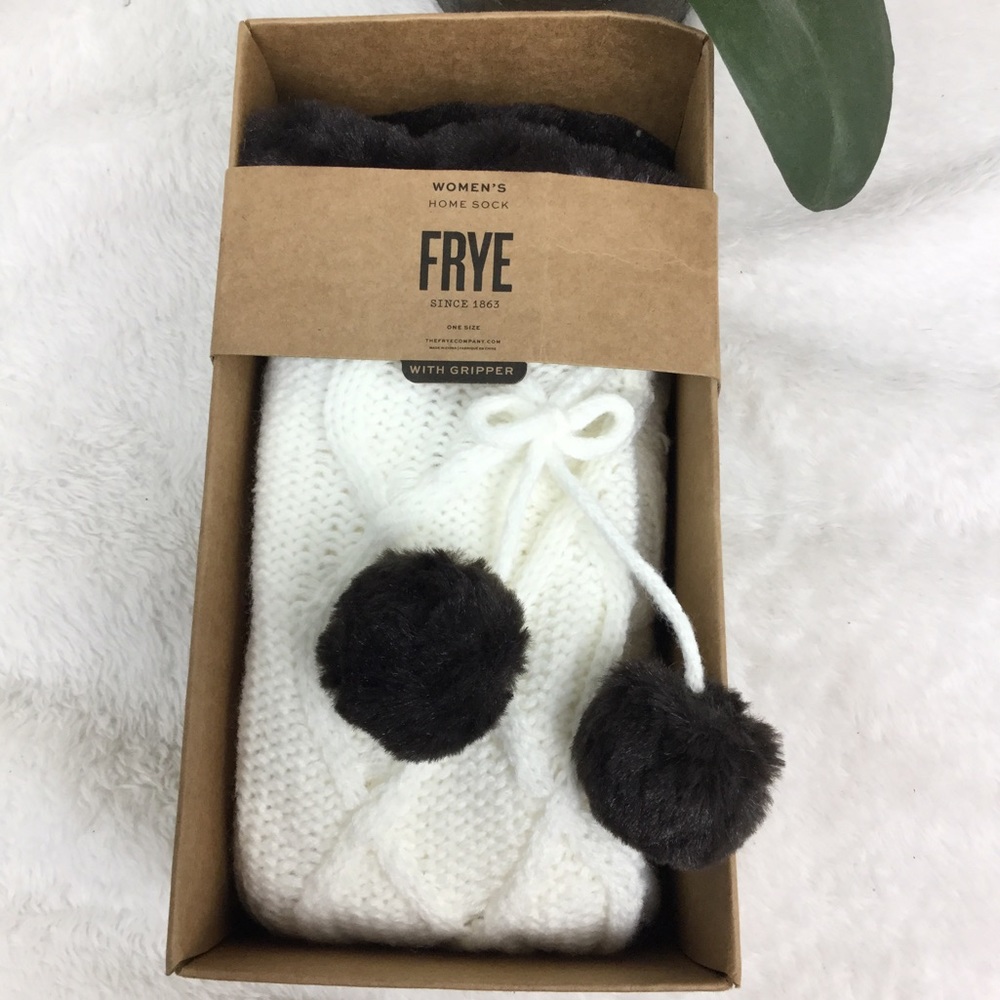 FRYE WINTER BOOTIE WOMEN HOME SOCK WITH GRIPPER